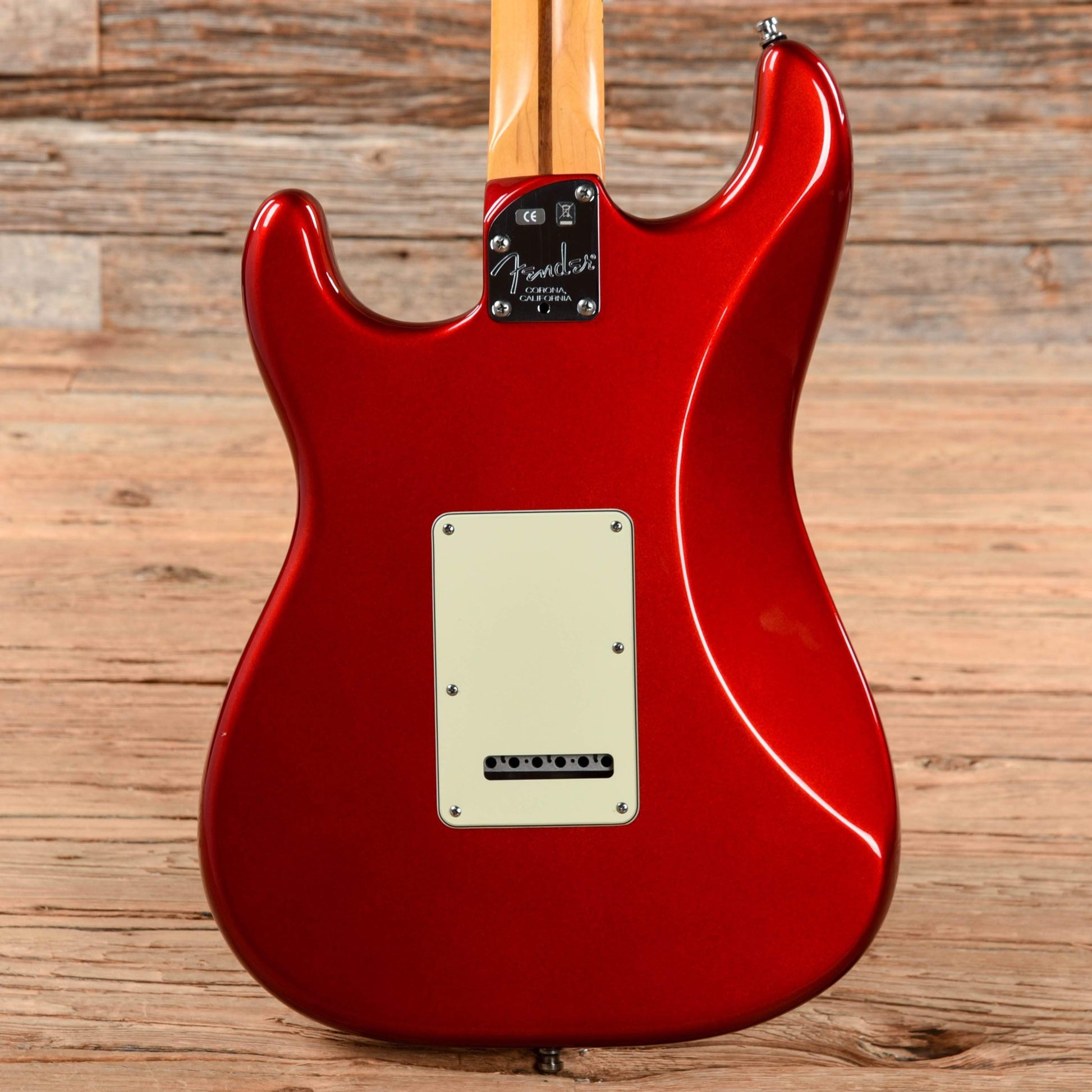 Fender American Deluxe Stratocaster Candy Apple Red 2012 Electric Guitars / Solid Body