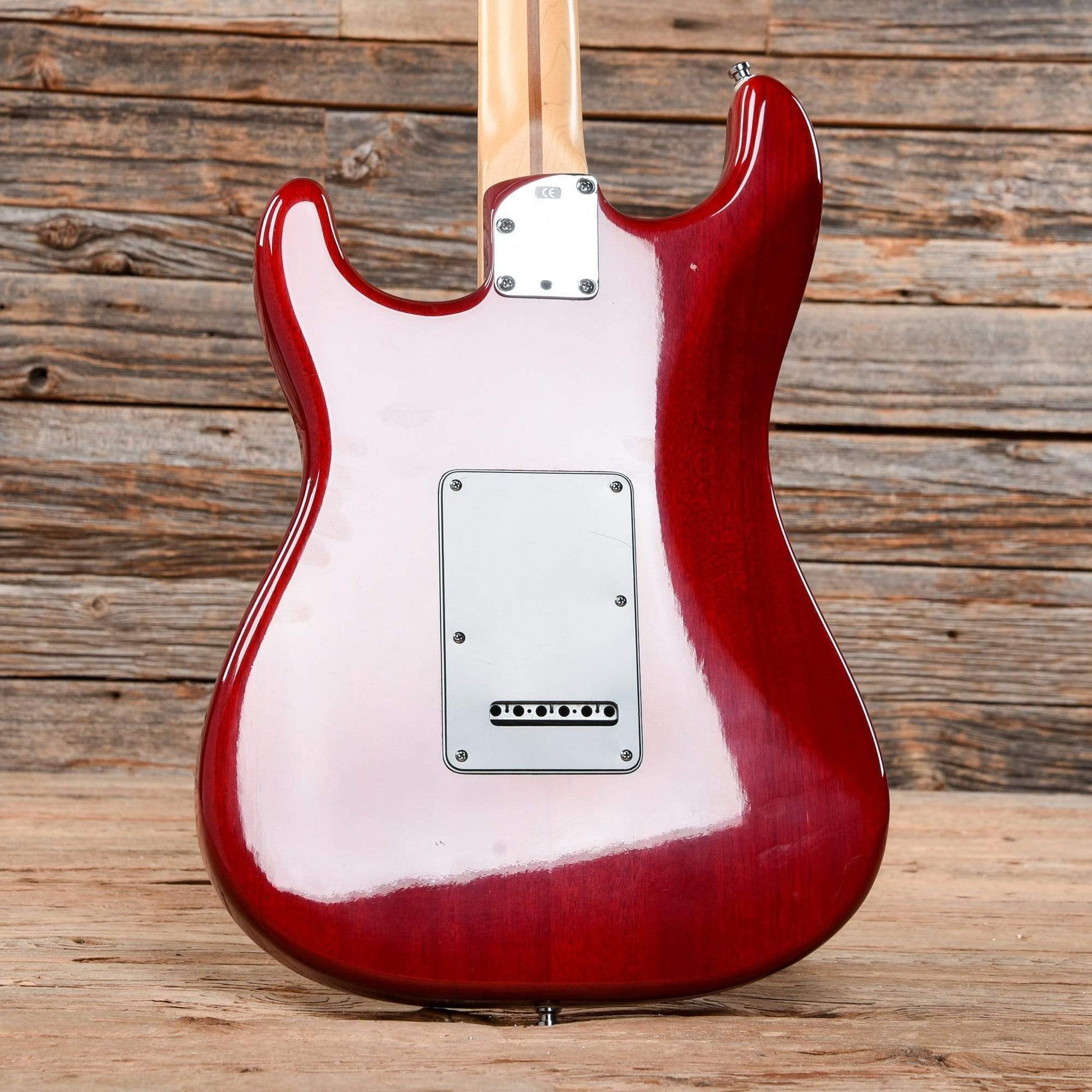 Fender American Deluxe Stratocaster Crimson Red 2004 Electric Guitars / Solid Body