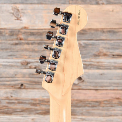 Fender American Deluxe Stratocaster Crimson Red Transparent 2000 LEFTY Electric Guitars / Solid Body