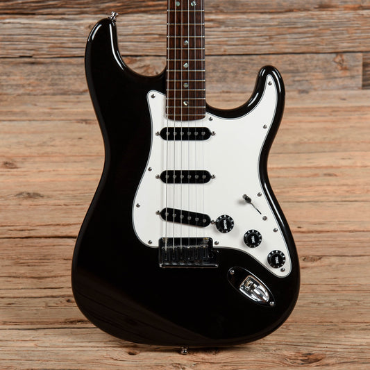 Fender American Deluxe Stratocaster Montego Black 2005 Electric Guitars / Solid Body