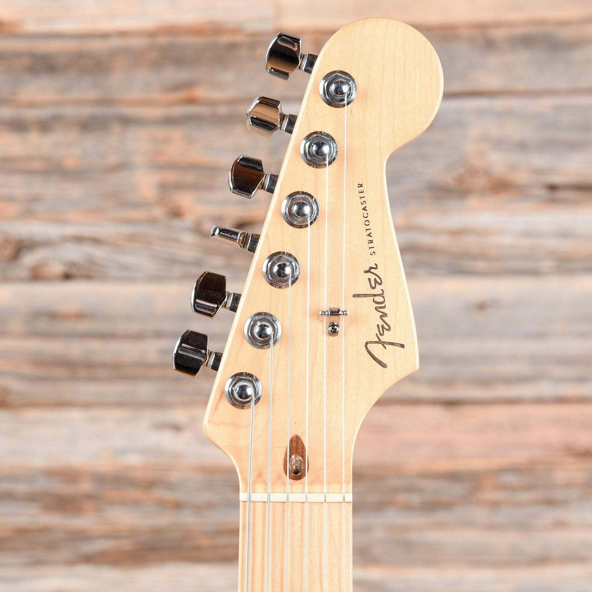 Fender American Deluxe Stratocaster Montego Black 2006 Electric Guitars / Solid Body