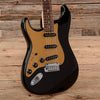 Fender American Deluxe Stratocaster Montego Black 2007 LEFTY Electric Guitars / Solid Body