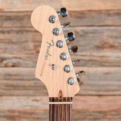 Fender American Deluxe Stratocaster Montego Black 2007 LEFTY Electric Guitars / Solid Body