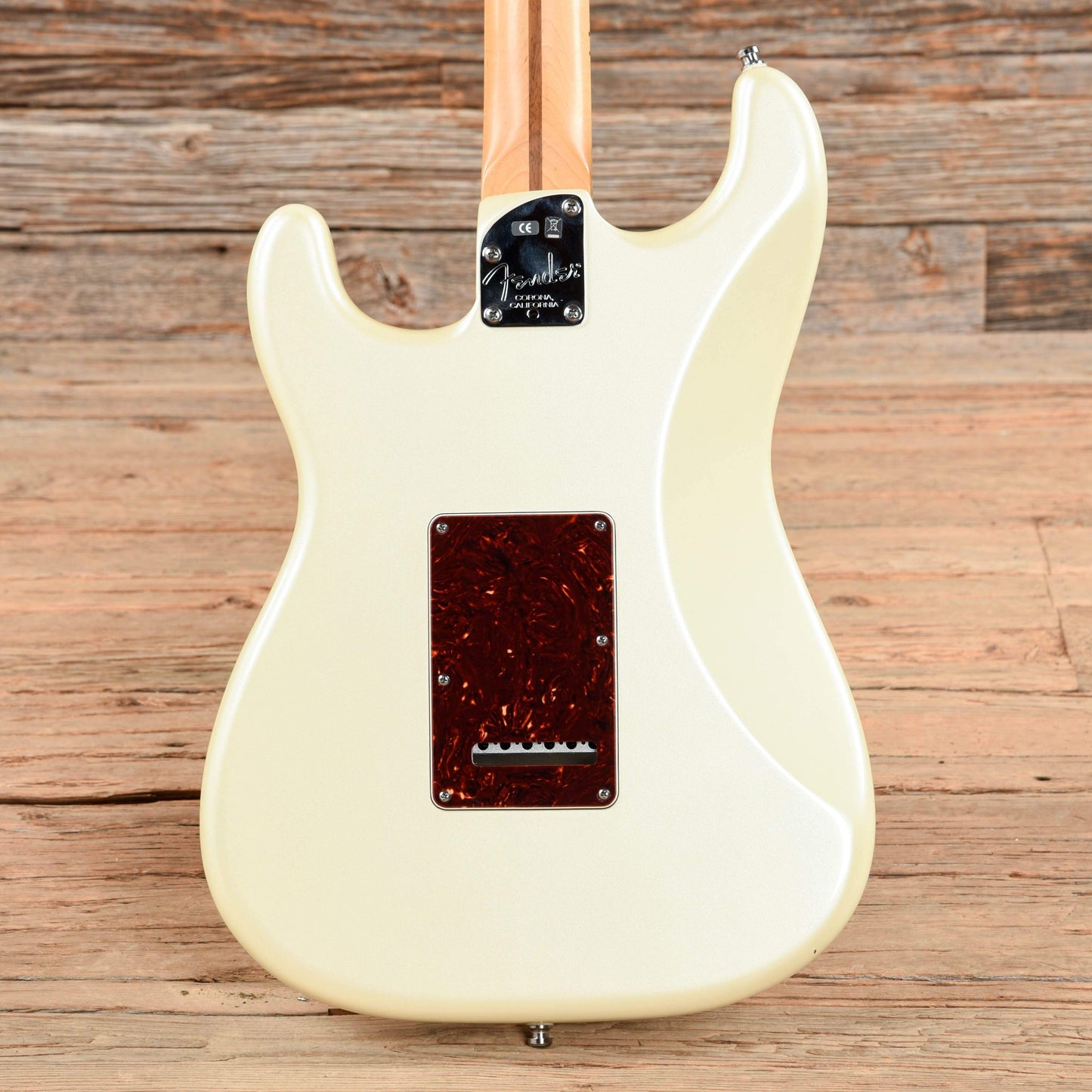 Fender American Deluxe Stratocaster Olympic White 2012 Electric Guitars / Solid Body