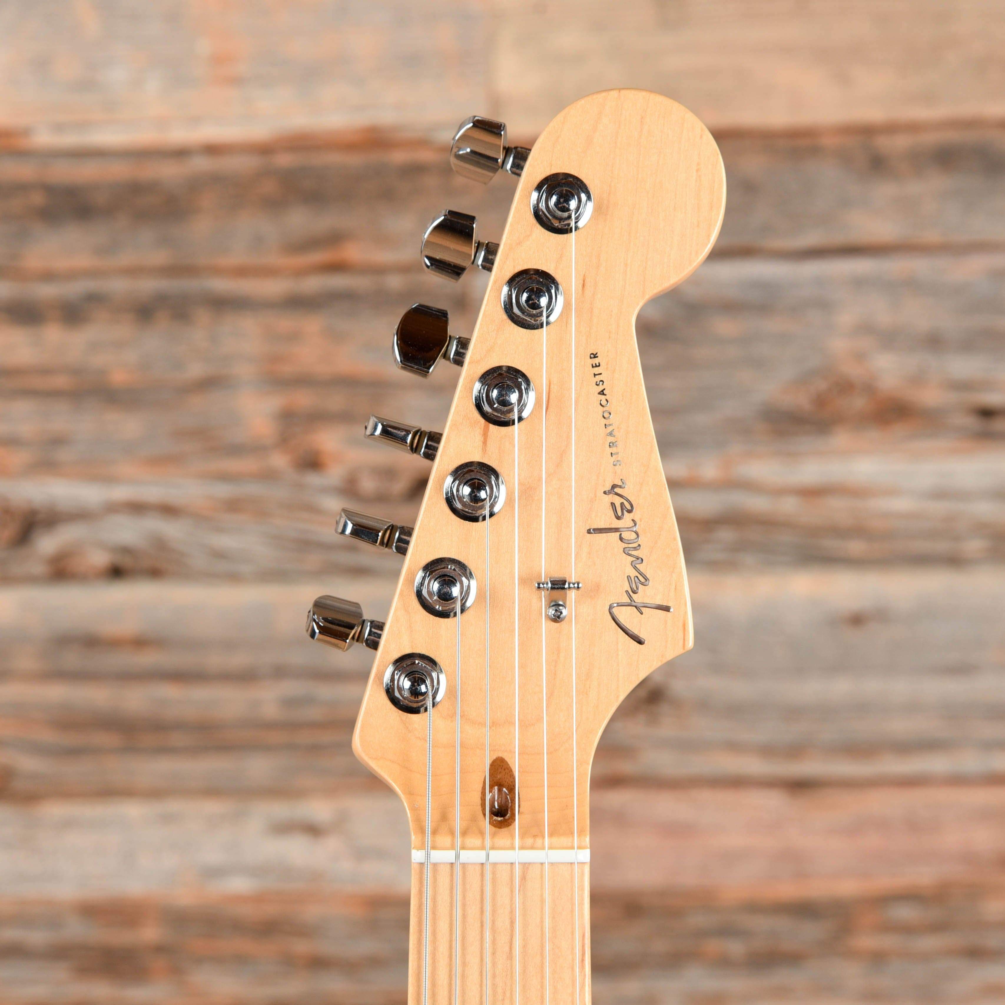 Fender American Deluxe Stratocaster Olympic White 2012 Electric Guitars / Solid Body