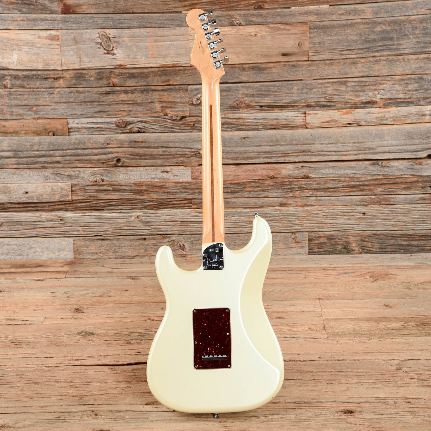 Fender American Deluxe Stratocaster Olympic White 2012 Electric Guitars / Solid Body
