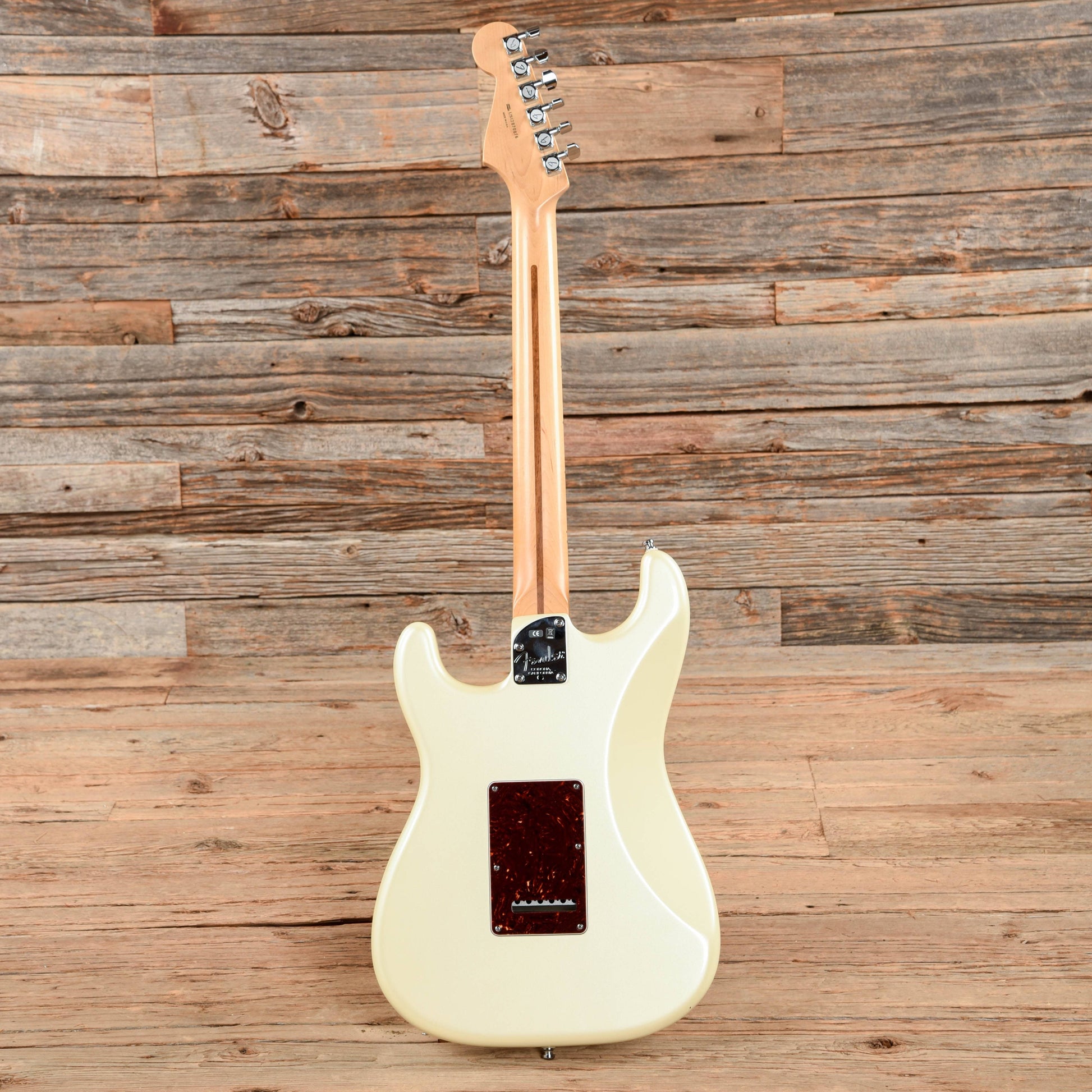 Fender American Deluxe Stratocaster Olympic White 2012 Electric Guitars / Solid Body