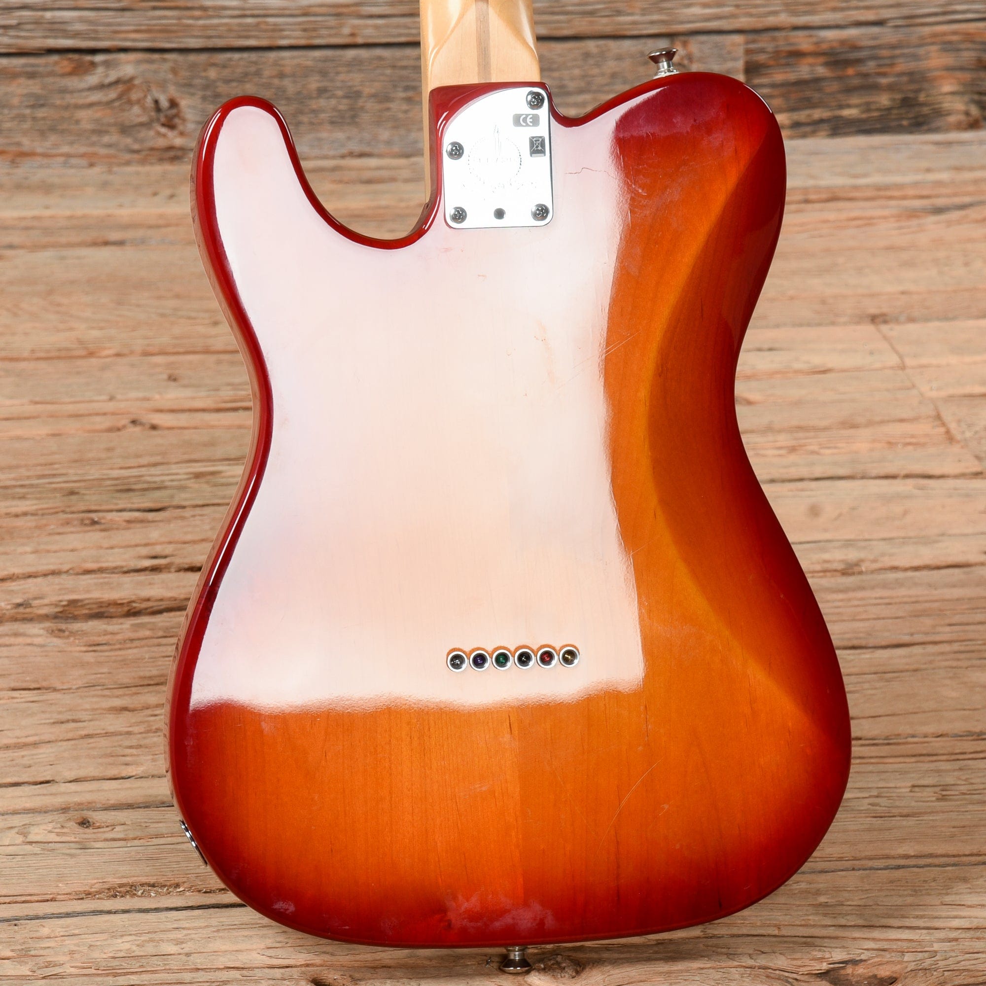 Fender American Deluxe Telecaster Aged Cherry Sunburst 2011