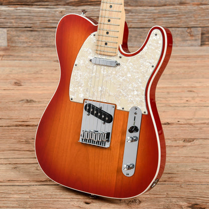 Fender American Deluxe Telecaster Aged Cherry Sunburst 2013 Electric Guitars / Solid Body