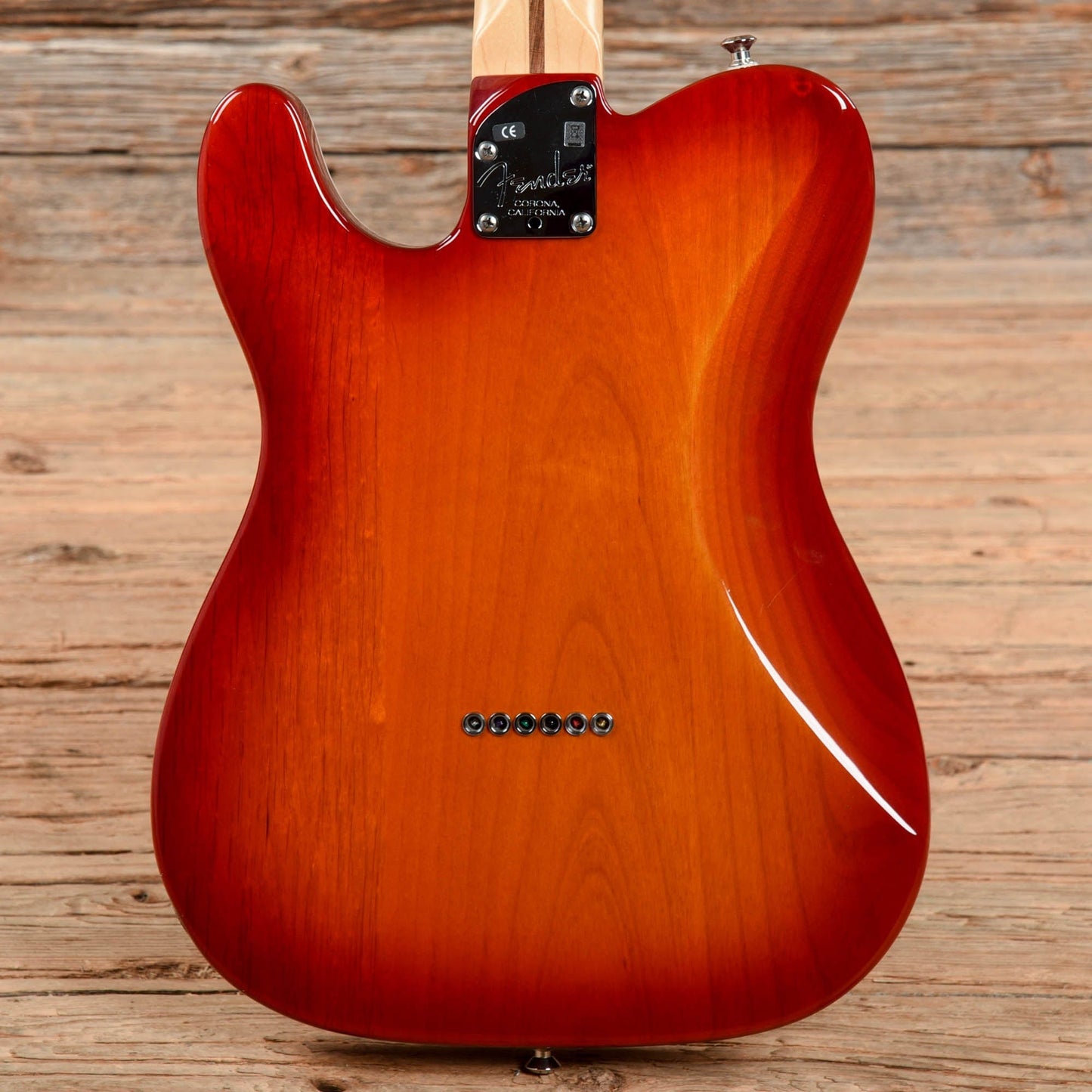 Fender American Deluxe Telecaster Aged Cherry Sunburst 2013 Electric Guitars / Solid Body