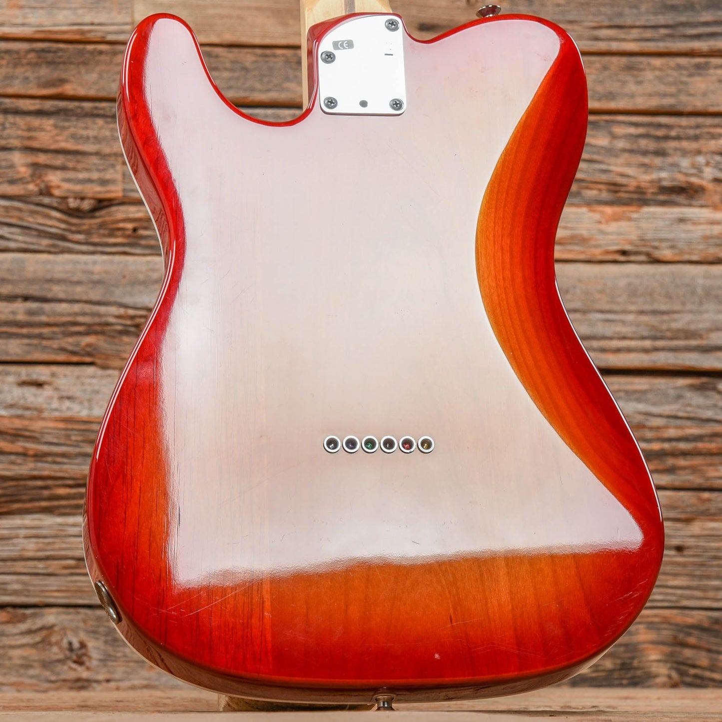 Fender American Deluxe Telecaster Aged Cherry Sunburst 2013 Electric Guitars / Solid Body