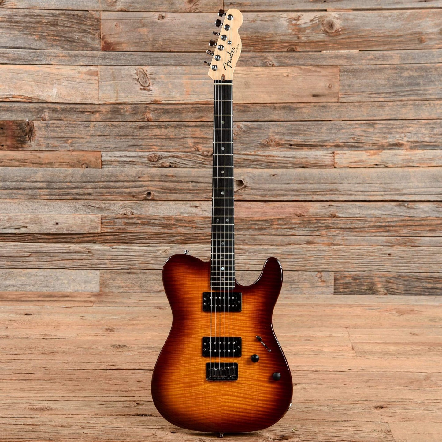 Fender American Deluxe Telecaster FMT HH Sunburst 2005 Electric Guitars / Solid Body