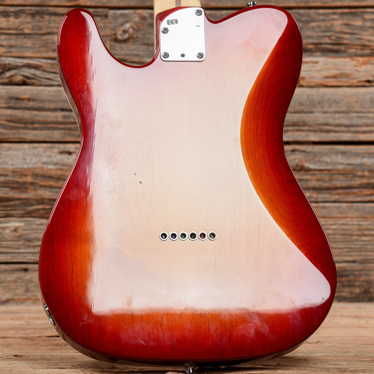 2013 Fender American Deluxe Telecaster Ash Body in Aged Cherry Sunburst | Cream City Music 2013 Fender American Deluxe Telecaster Ash Body in Aged Cherry Sunburst | Cream City Music