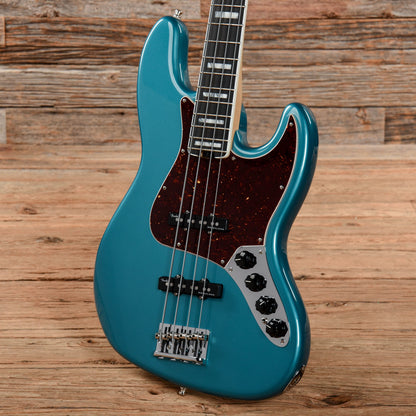 Fender American Elite Jazz Bass Satin Blue Metallic 2018 Electric Guitars / Solid Body