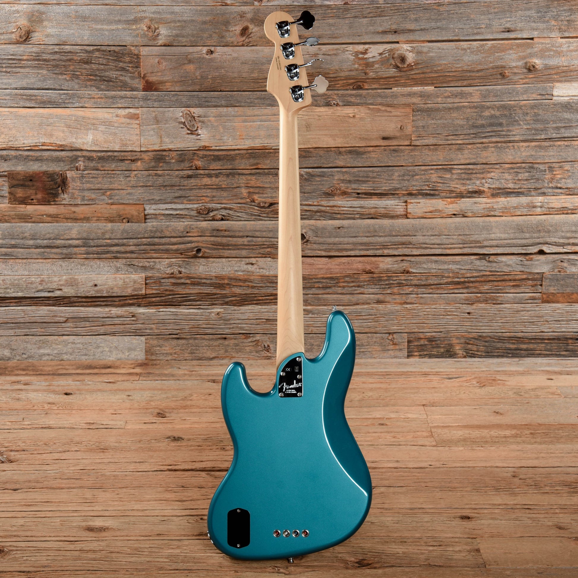 Fender American Elite Jazz Bass Satin Blue Metallic 2018 Electric Guitars / Solid Body