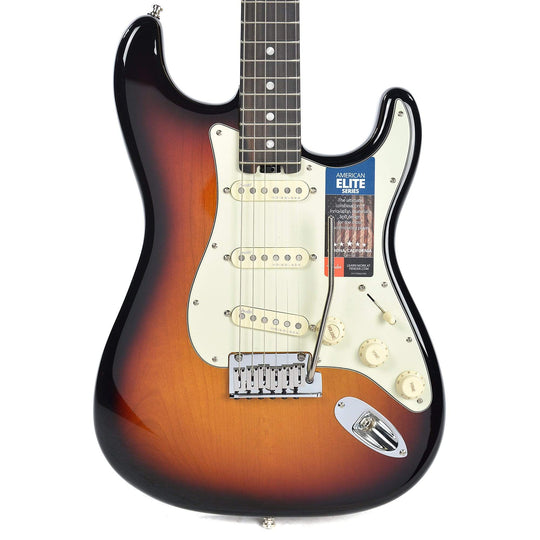 Fender American Elite Stratocaster 3-Color Sunburst Electric Guitars / Solid Body