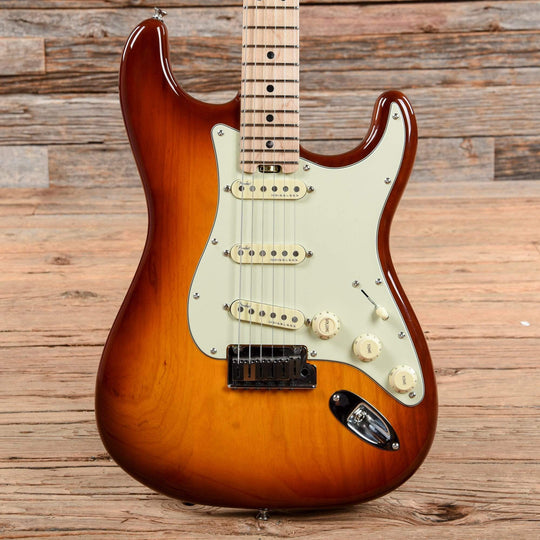 Fender American Elite Stratocaster Aged Cherry Burst 2018 Electric Guitars / Solid Body