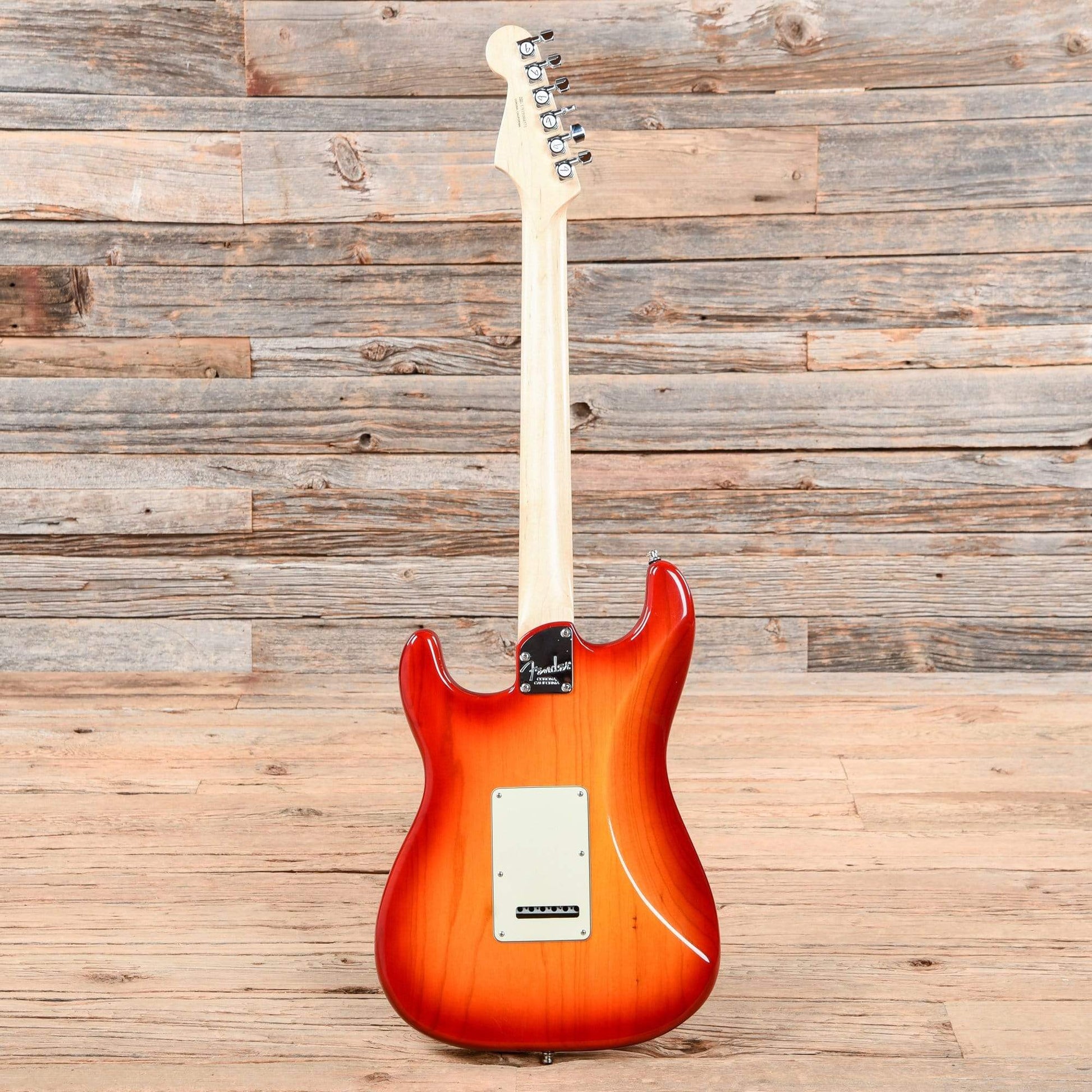 Fender American Elite Stratocaster Aged Cherry Burst 2018 Electric Guitars / Solid Body