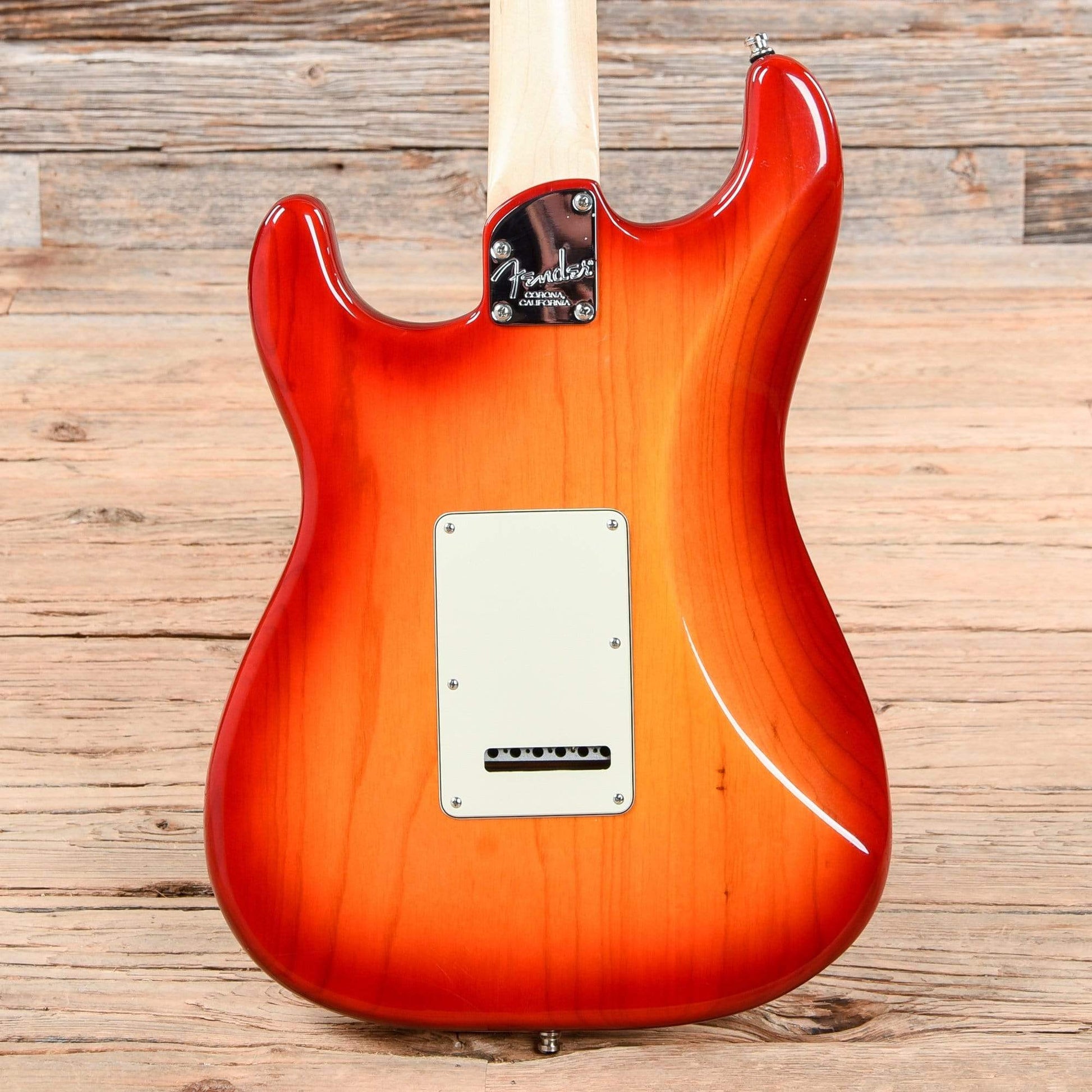 Fender American Elite Stratocaster Aged Cherry Burst 2018 Electric Guitars / Solid Body