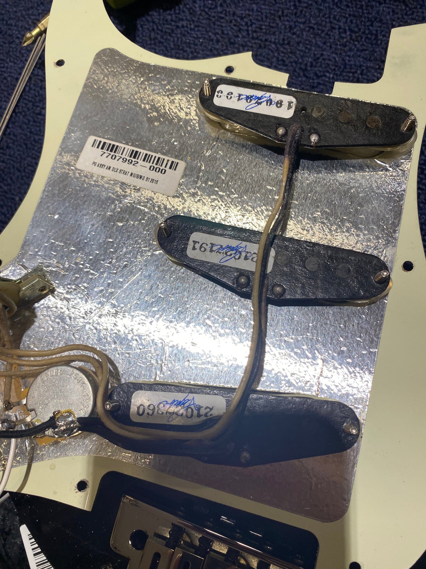 Fender American Elite Stratocaster Black 2015 Electric Guitars / Solid Body