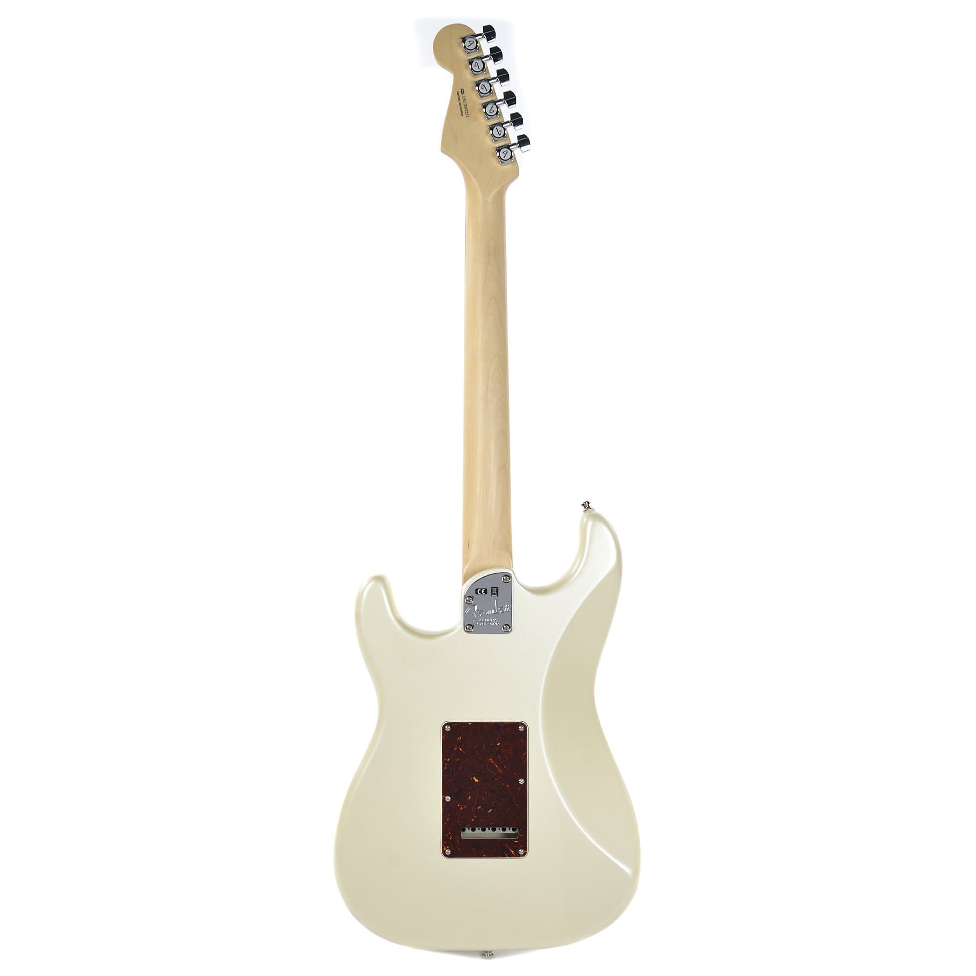 Fender American Elite Stratocaster EB Olympic Pearl w/Hardshell Case Electric Guitars / Solid Body
