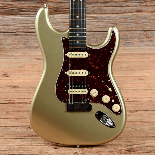 Fender American Elite Stratocaster HSS Champagne Electric Guitars / Solid Body