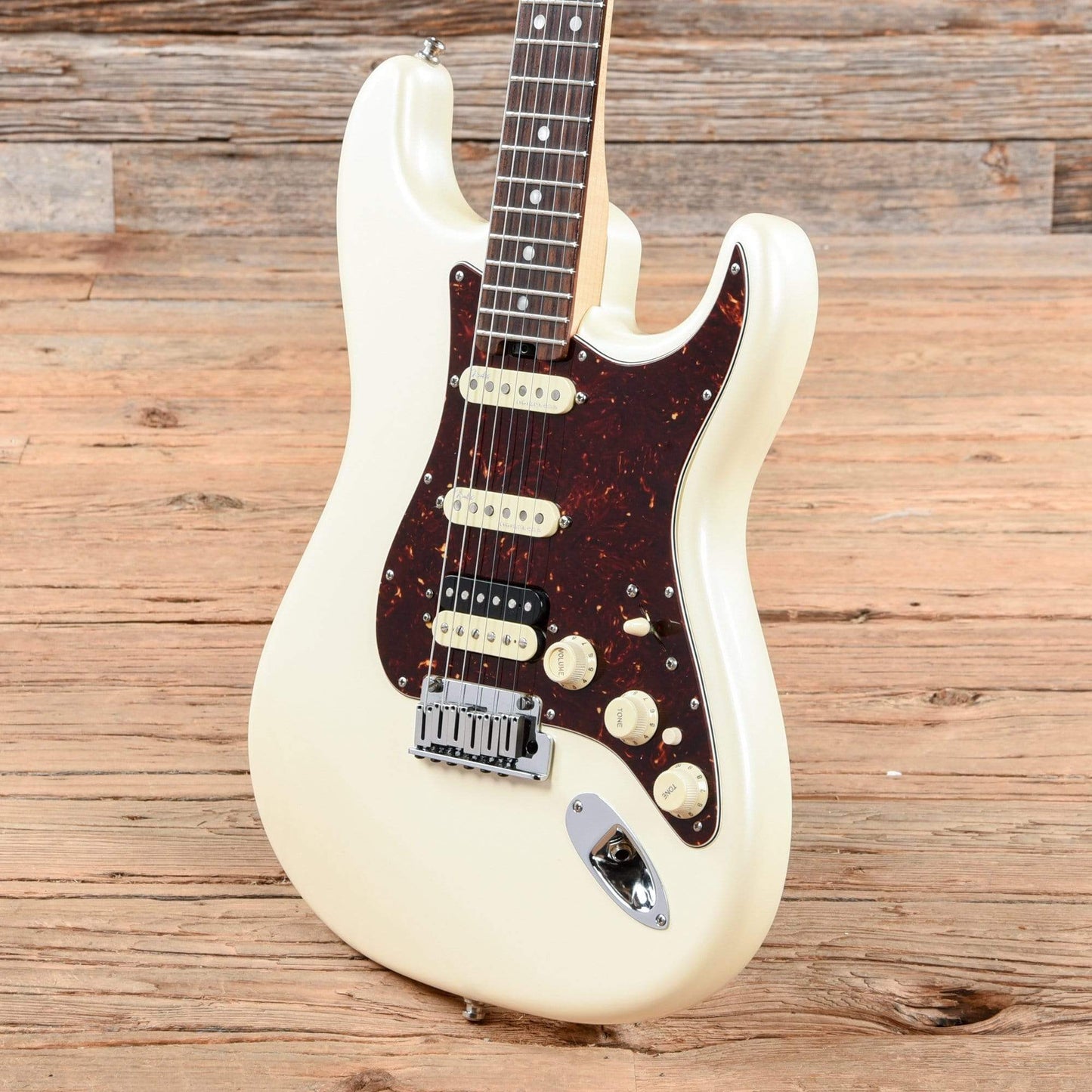 Fender American Elite Stratocaster HSS Olympic Pearl 2016 Electric Guitars / Solid Body