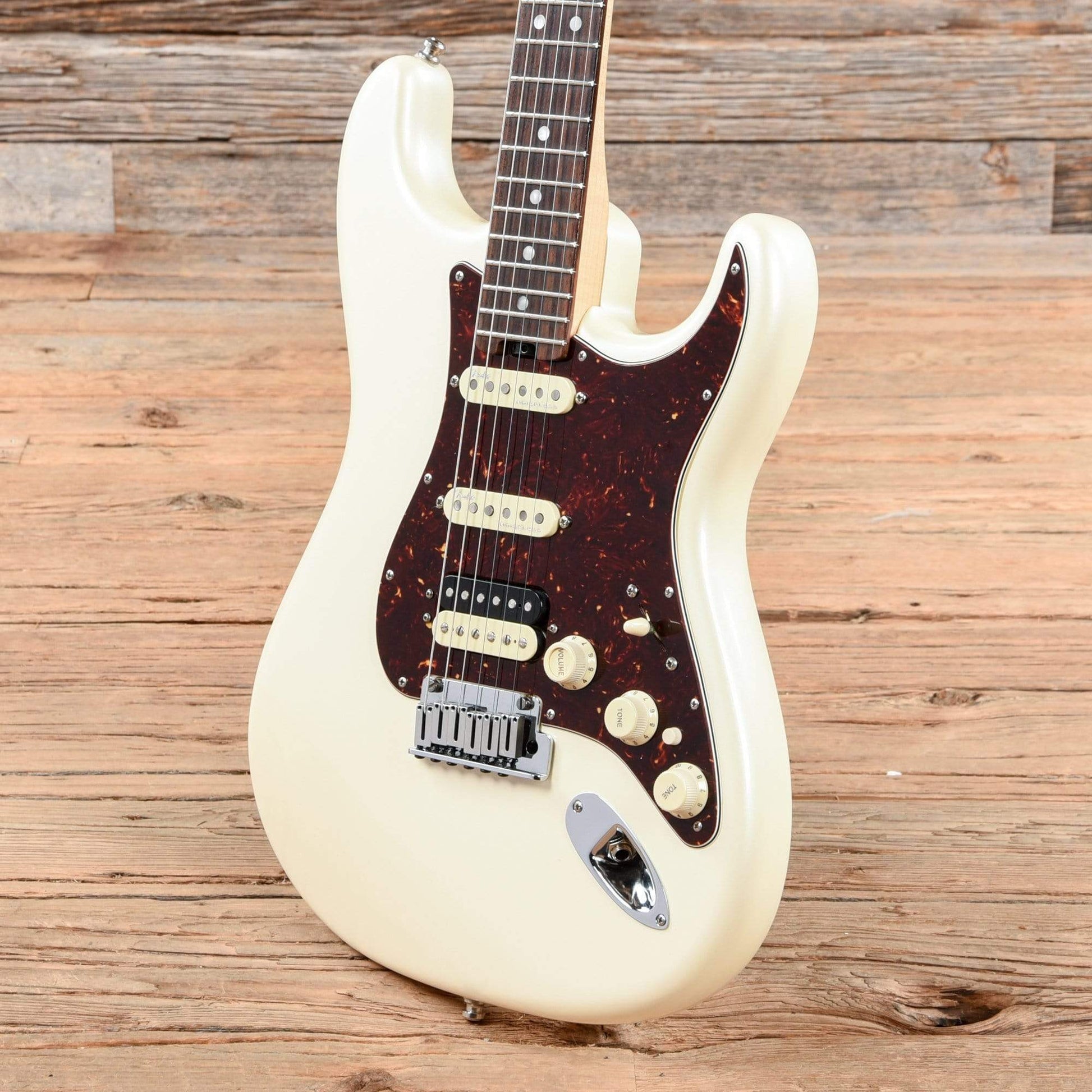 Fender American Elite Stratocaster HSS Olympic Pearl 2016 Electric Guitars / Solid Body