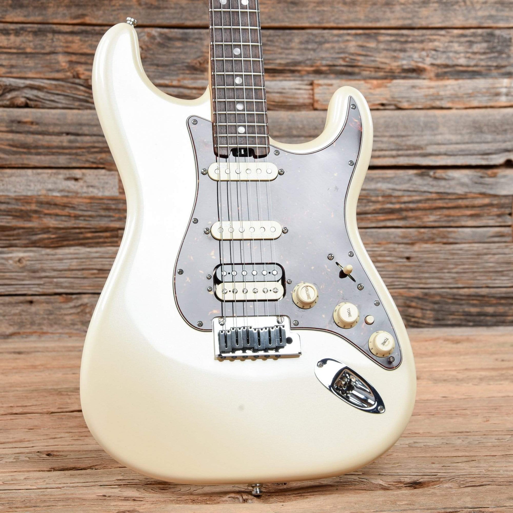 Fender American Elite Stratocaster HSS Olympic Pearl 2016 Electric Guitars / Solid Body