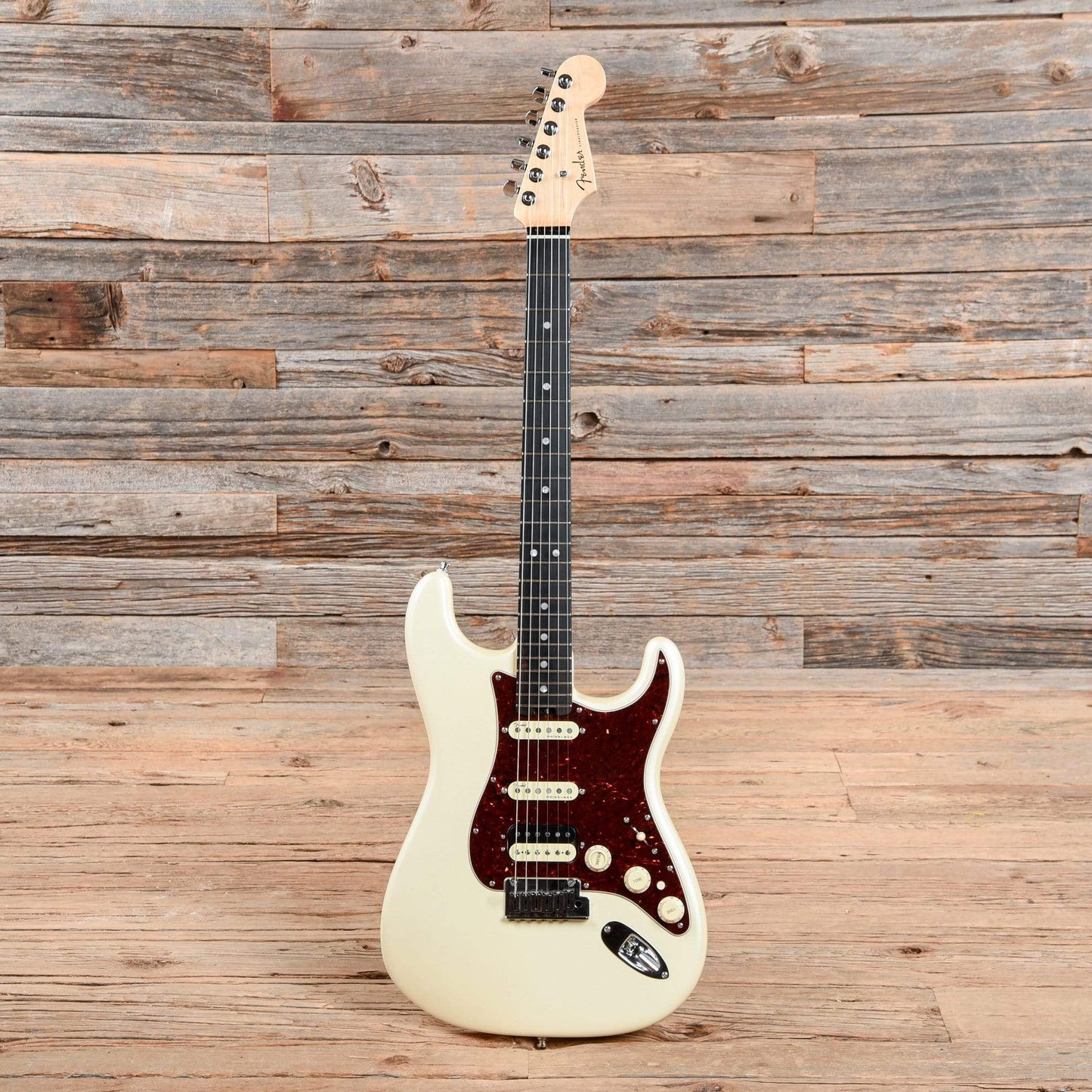 Fender American Elite Stratocaster HSS Olympic Pearl 2018 Electric Guitars / Solid Body