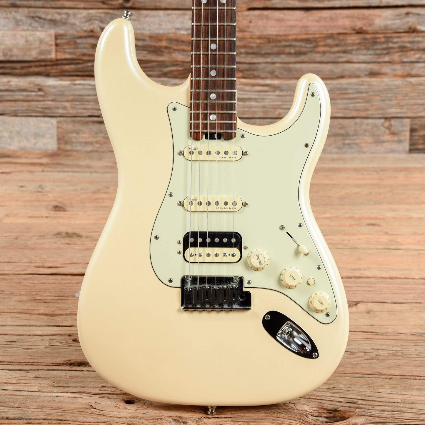 Fender American Elite Stratocaster HSS Olympic White 2015 Electric Guitars / Solid Body