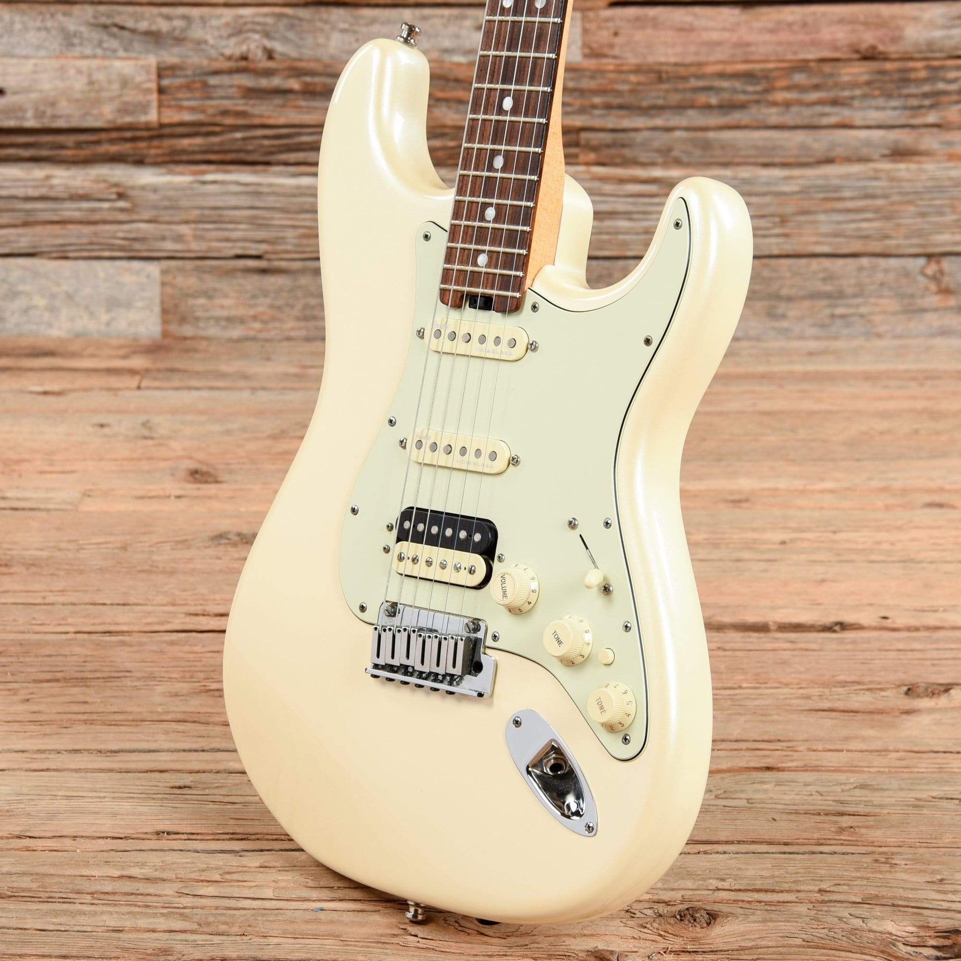 Fender American Elite Stratocaster HSS Olympic White 2015 Electric Guitars / Solid Body
