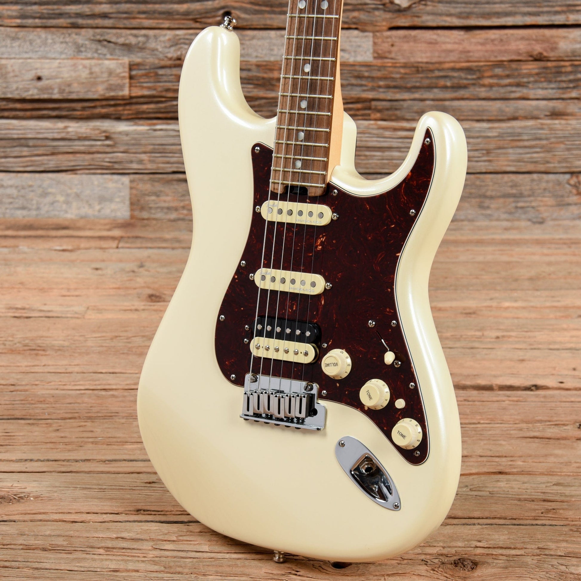 Fender American Elite Stratocaster HSS ShawBucker Olympic Pearl 2015 Electric Guitars / Solid Body