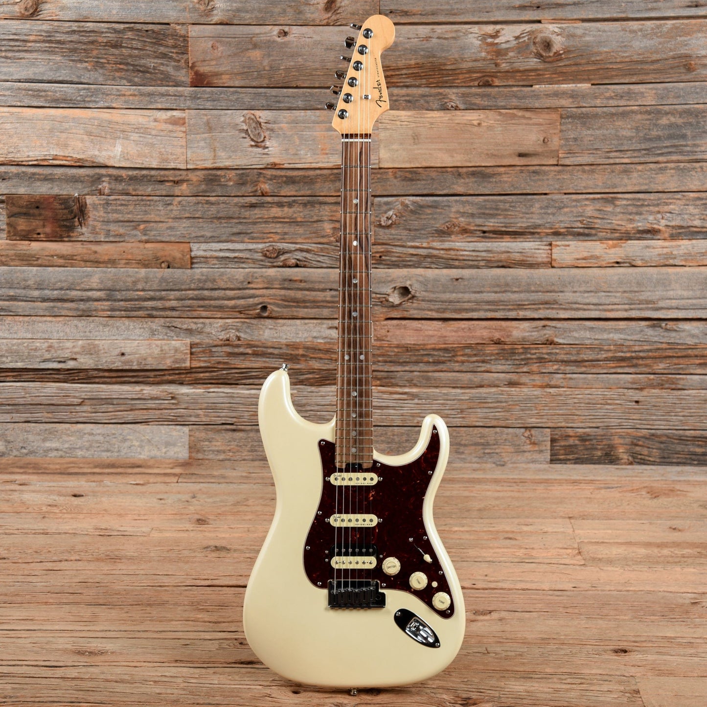 Fender American Elite Stratocaster HSS ShawBucker Olympic Pearl 2015 Electric Guitars / Solid Body