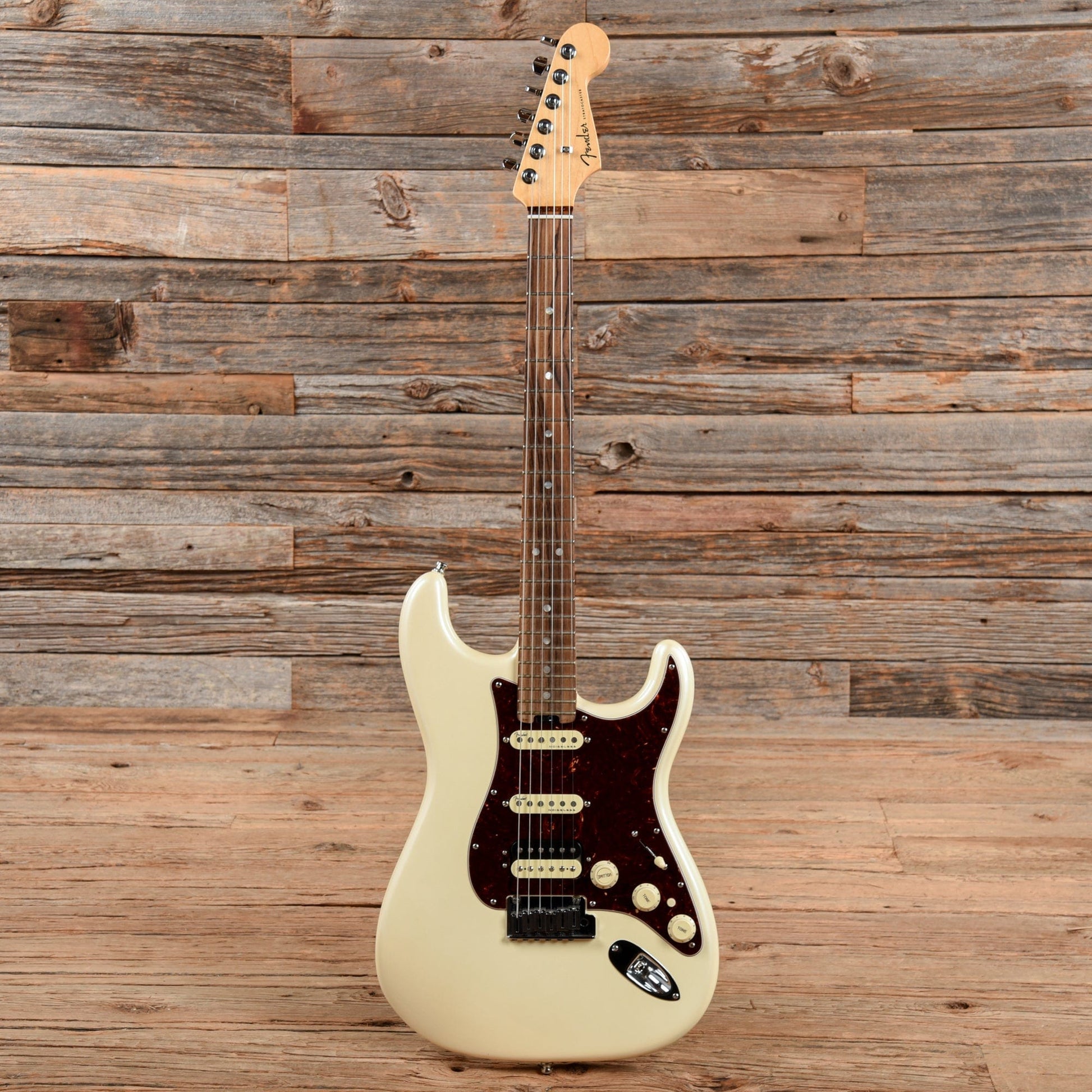 Fender American Elite Stratocaster HSS ShawBucker Olympic Pearl 2015 Electric Guitars / Solid Body
