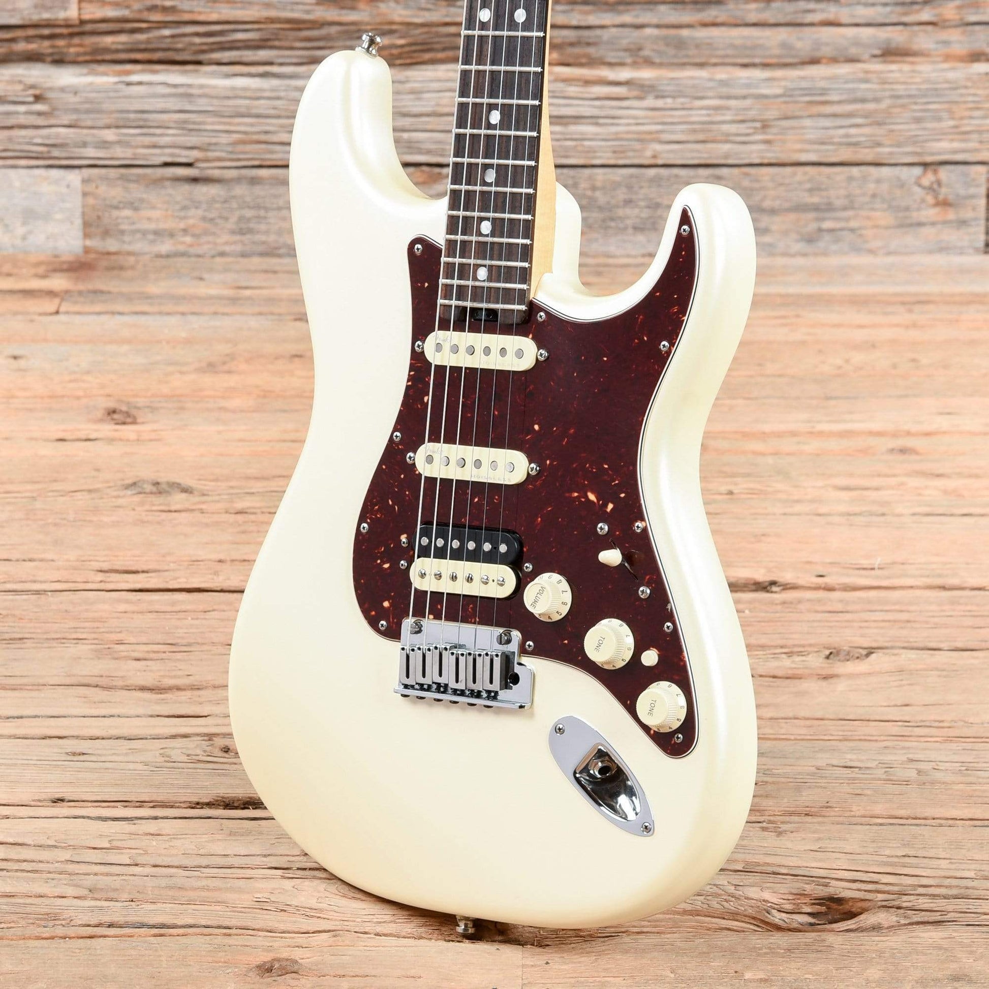 Fender American Elite Stratocaster HSS Shawbucker Olympic Pearl 2016 Electric Guitars / Solid Body