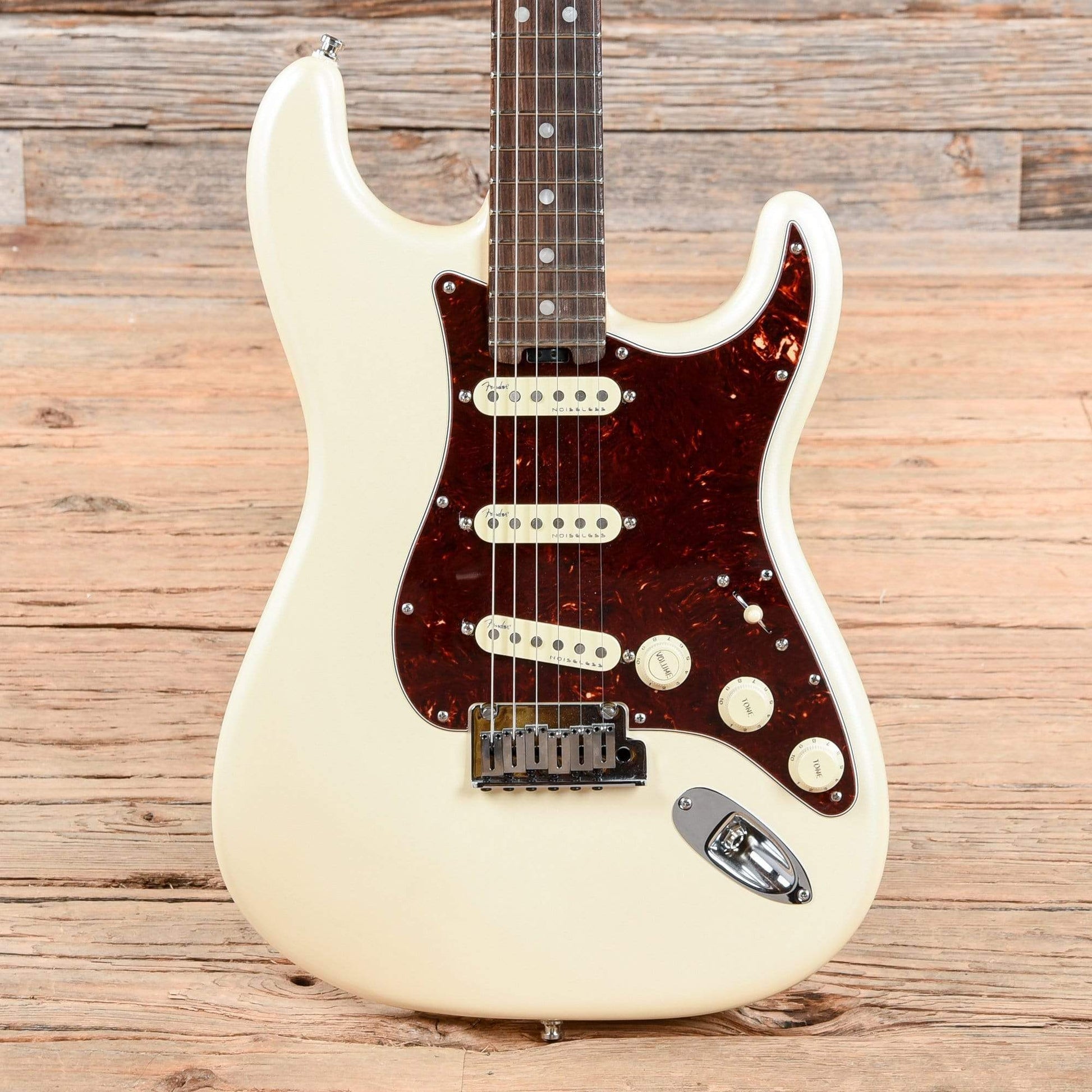 Fender American Elite Stratocaster Olympic Pearl 2016 Electric Guitars / Solid Body