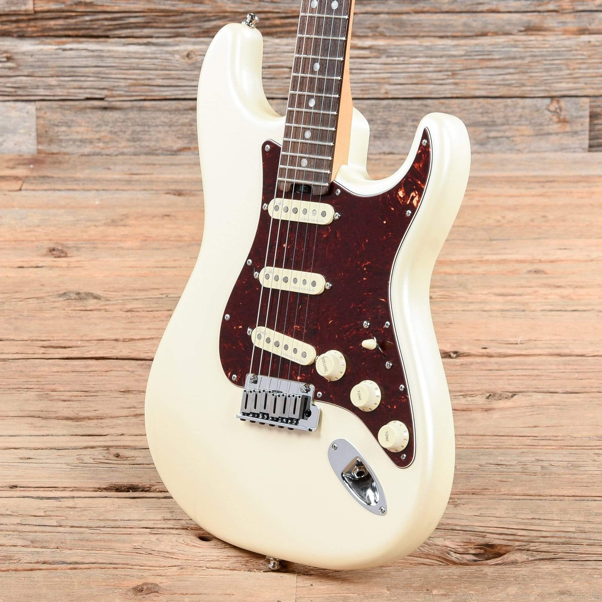 Fender American Elite Stratocaster Olympic Pearl 2016 Electric Guitars / Solid Body