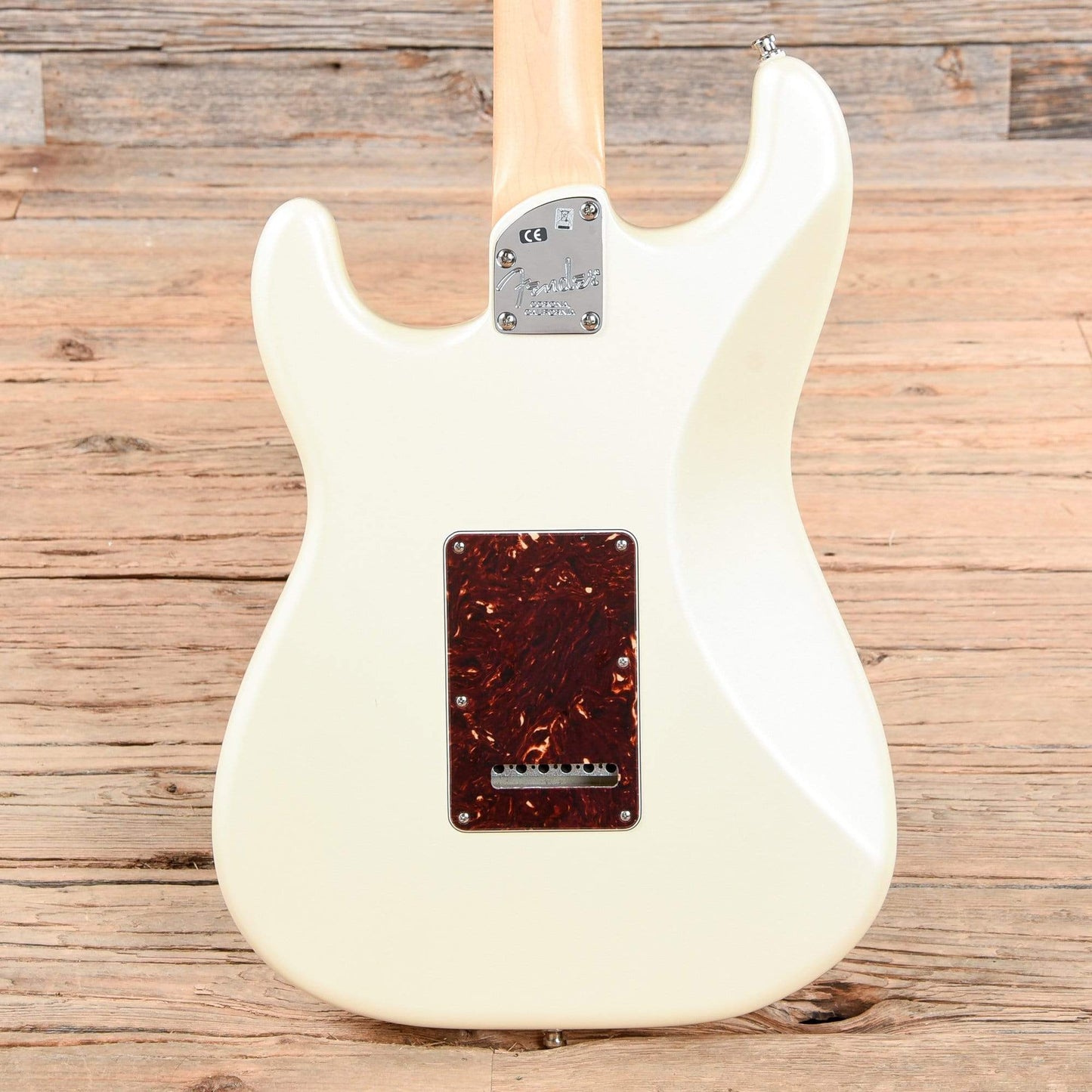 Fender American Elite Stratocaster Olympic Pearl 2016 Electric Guitars / Solid Body