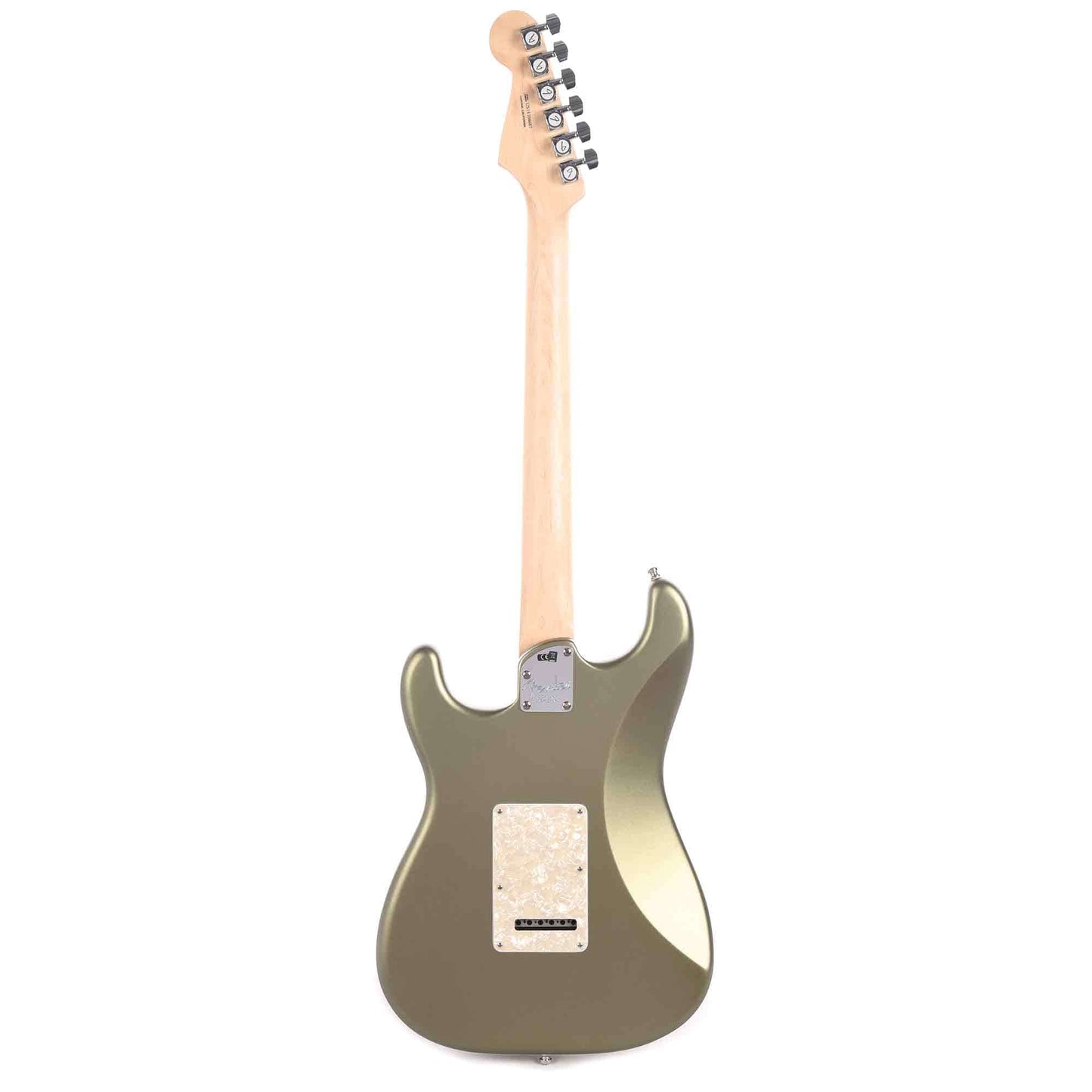 Fender American Elite Stratocaster Satin Jade Pearl Metallic Electric Guitars / Solid Body