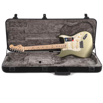 Fender American Elite Stratocaster Satin Jade Pearl Metallic Electric Guitars / Solid Body