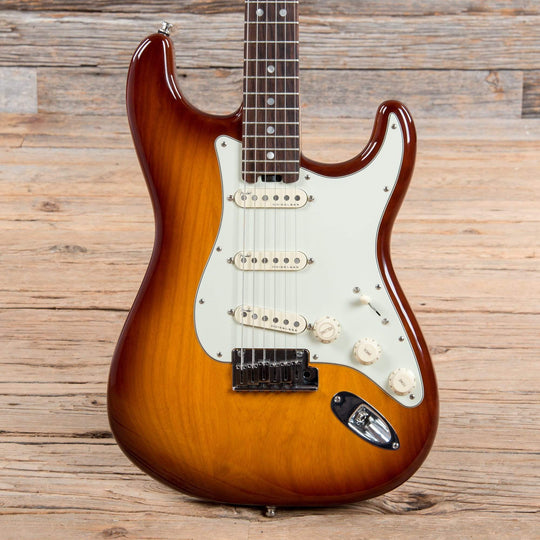 Fender American Elite Stratocaster Tobacco Sunburst 2015 Electric Guitars / Solid Body