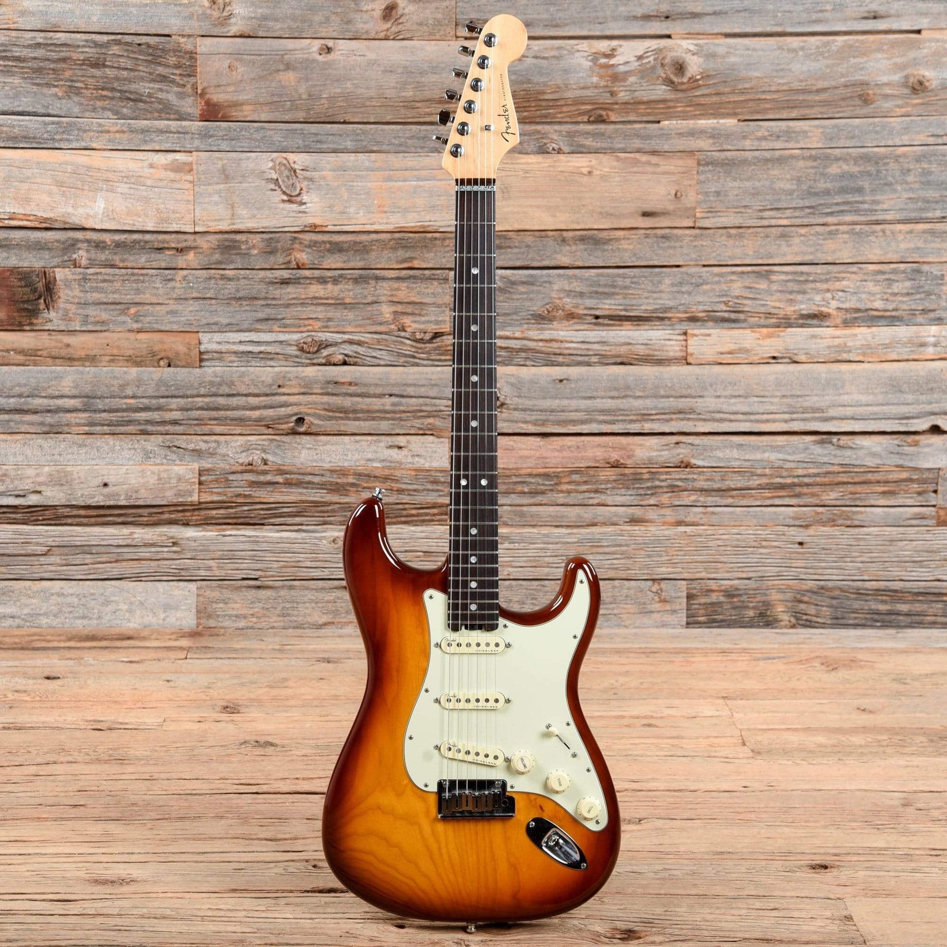 Fender American Elite Stratocaster Tobacco Sunburst 2016 Electric Guitars / Solid Body