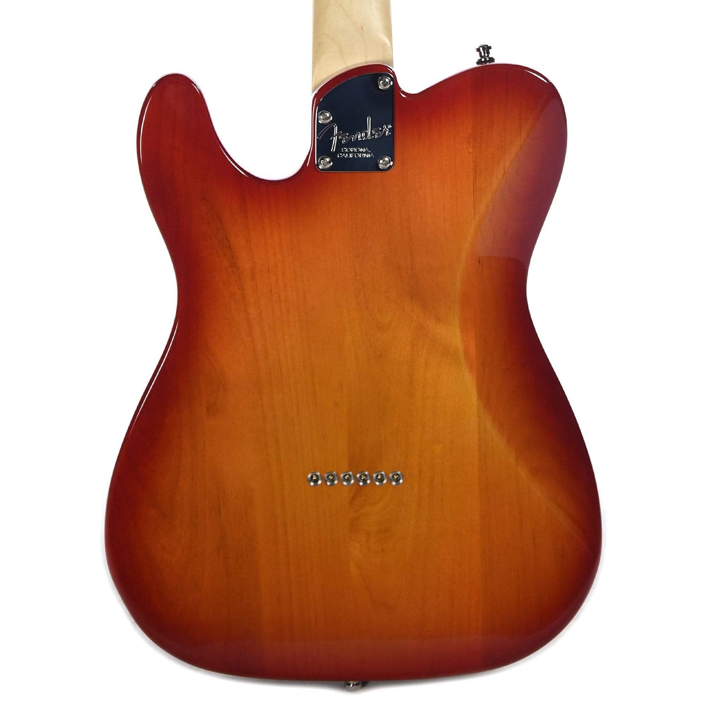 Fender American Elite Telecaster Aged Cherry Burst Electric Guitars / Solid Body