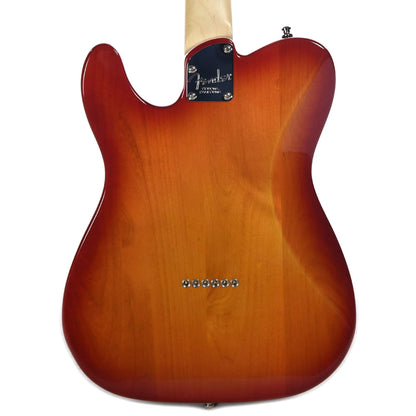 Fender American Elite Telecaster Aged Cherry Burst Electric Guitars / Solid Body