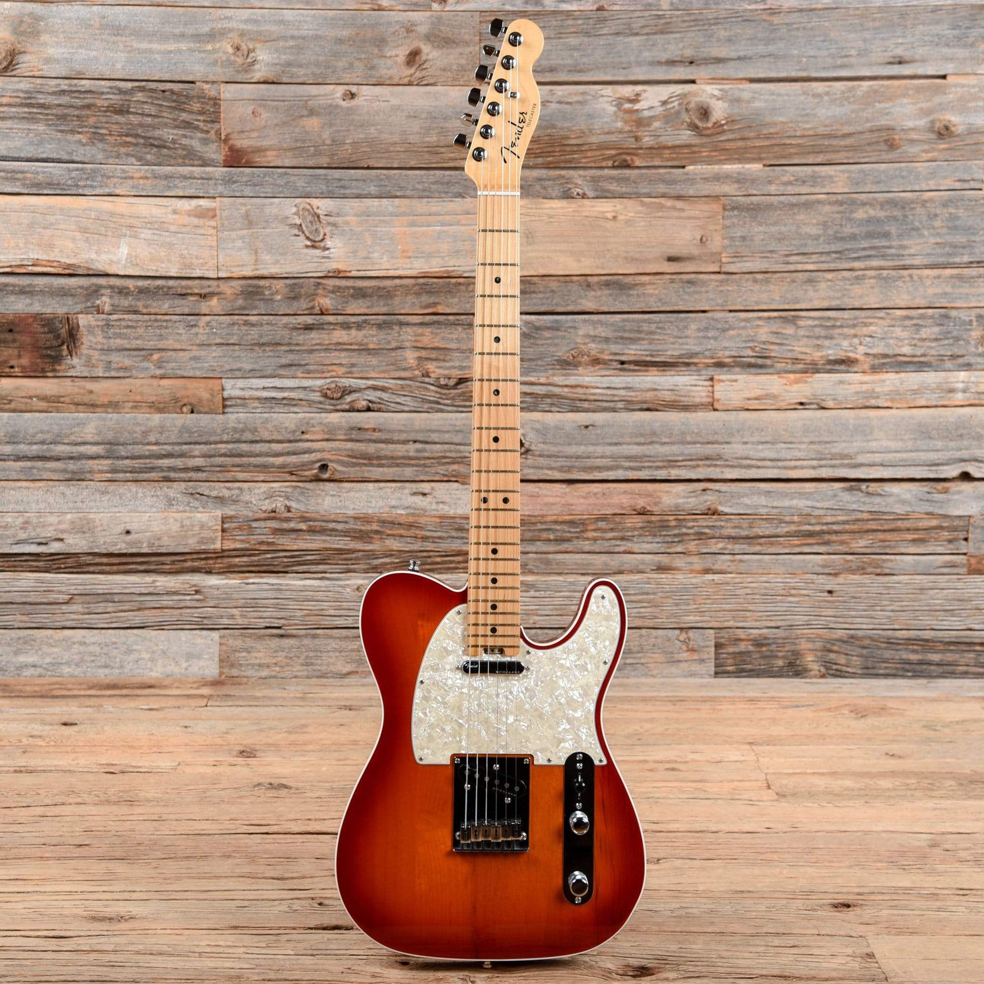 Fender American Elite Telecaster Aged Cherry Burst 2016 – Chicago