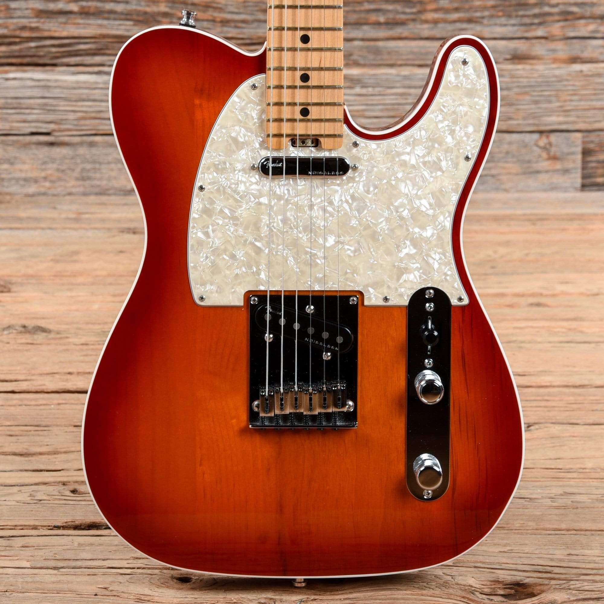 Fender American Elite Telecaster Aged Cherry Burst 2016