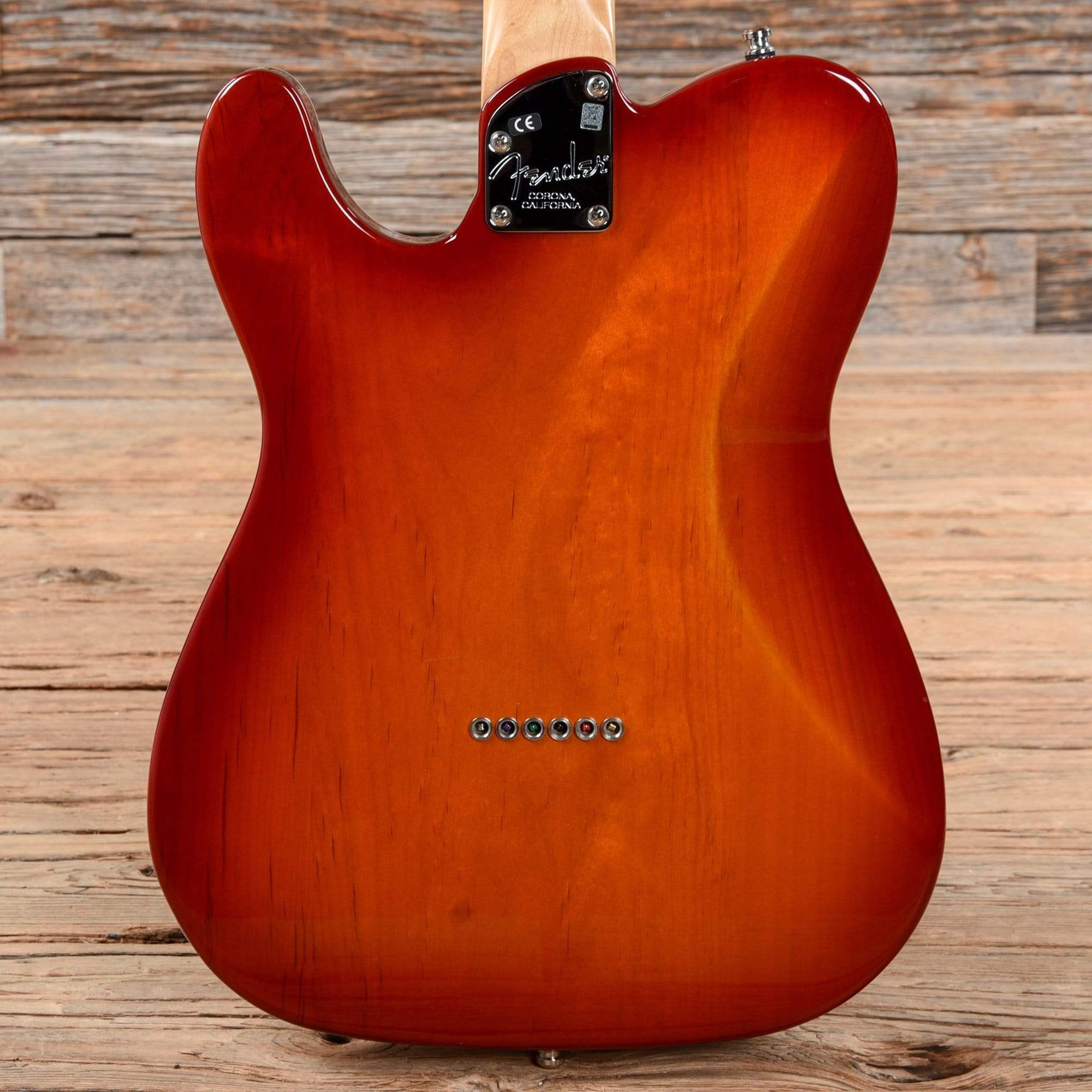 Fender American Elite Telecaster Aged Cherry Burst 2016 Electric Guitars / Solid Body