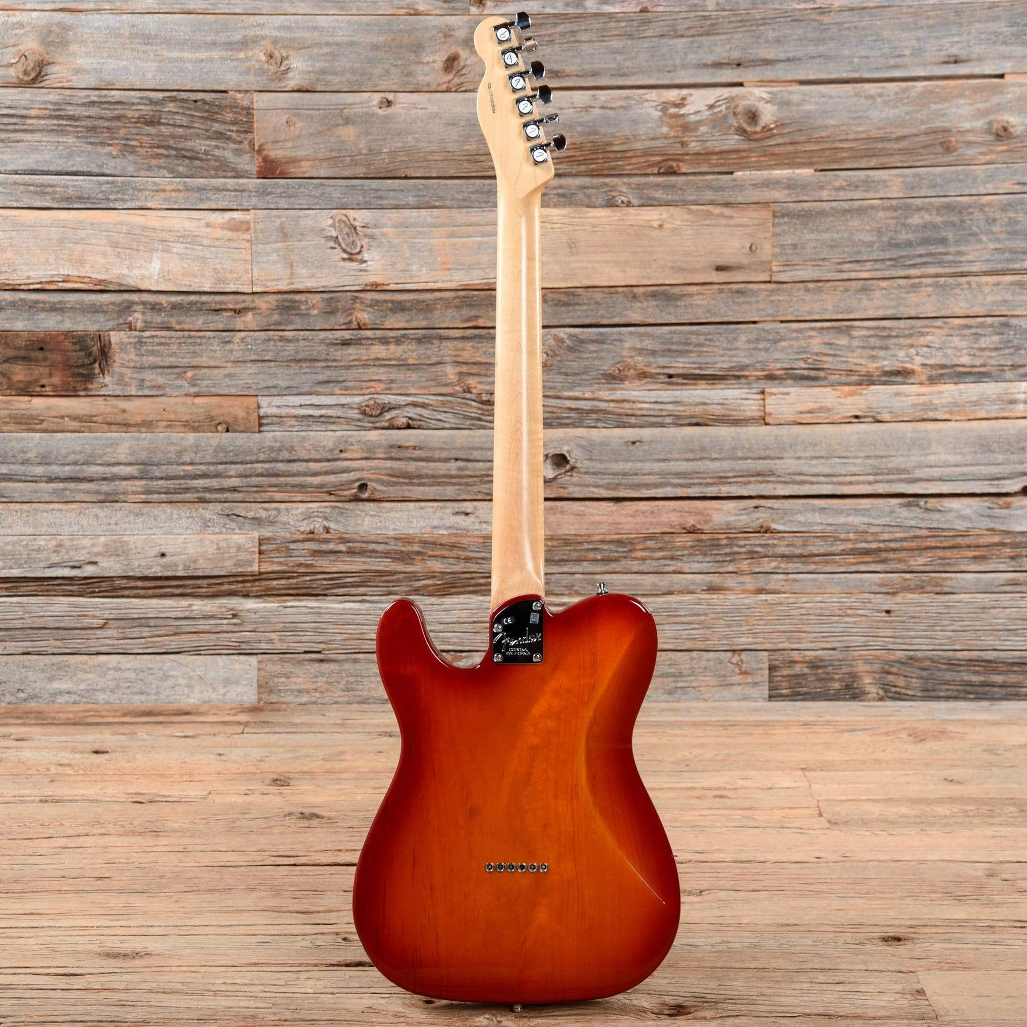 Fender American Elite Telecaster Aged Cherry Burst 2016 Electric Guitars / Solid Body