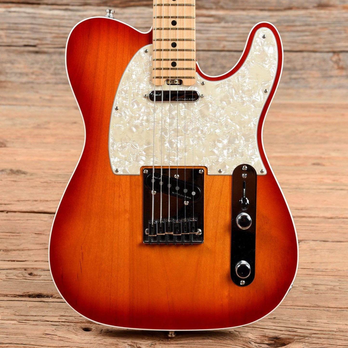 Fender American Elite Telecaster Aged Cherry Burst 2016 Electric Guitars / Solid Body